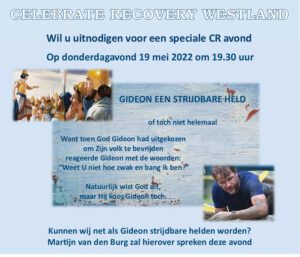 Lees meer over het artikel Uitnodiging Celebrate Recovery