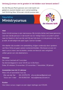 Lees meer over het artikel Ministrycursus