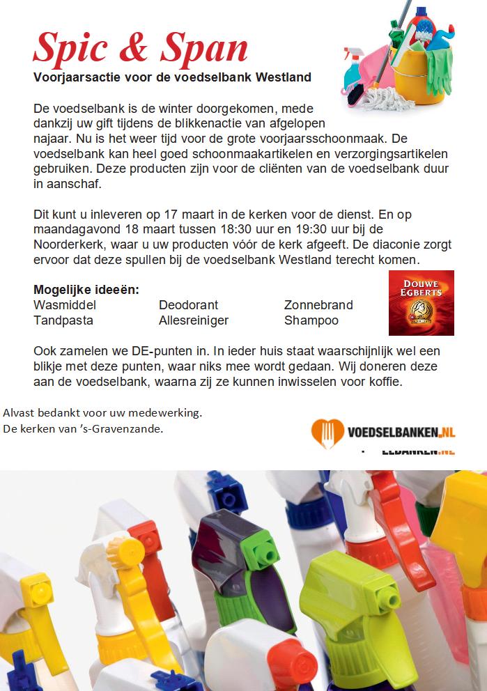 flyer voorjaarsactie 2024 voedselbank