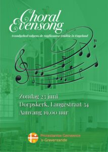 Lees meer over het artikel Choral Evensong 23 juni 2024